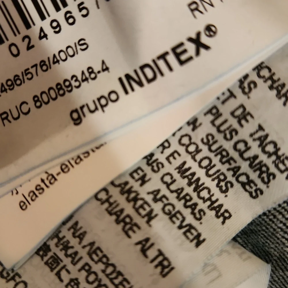 ❤️ ZARA CROSSOVER DENIM MIDI SKIRT, SMALL - Picture 10 of 12